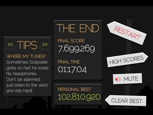Screenshot Solipskier on iPad