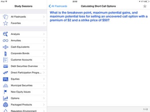 Screenshot Pass the Series 7 on iPad