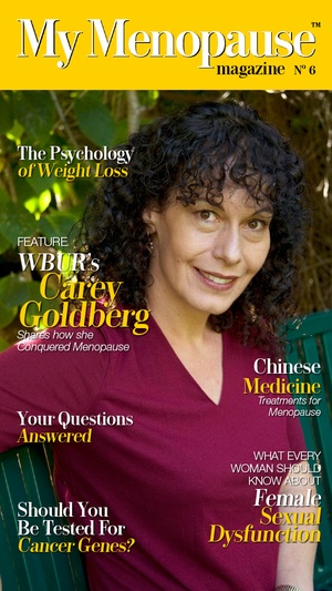 Screenshot My Menopause Magazine on iPhone