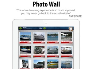 Screenshot cPro Craigslist client on iPad