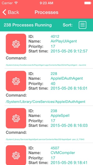 Screenshot CM Launcher on iPhone