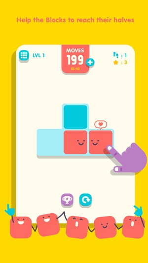 Screenshot Slide The Block on iPhone