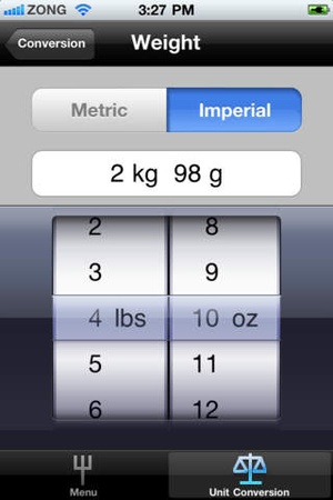 Screenshot Appetizing Salads on iPhone