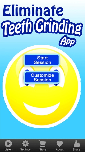 Screenshot Hypnosis App for Teeth Grinding by Open Hearts on iPhone