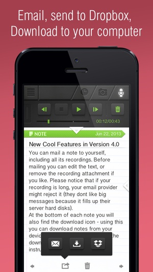 Screenshot Super Notes on iPhone