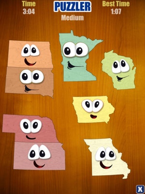 Screenshot Stack the States™ on iPad