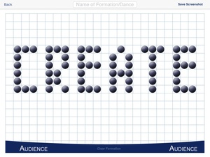 Screenshot Dance Formations Plus! on iPad