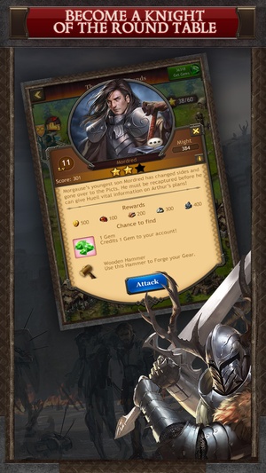Screenshot Kingdoms of Camelot: Battle for the North ® on iPhone