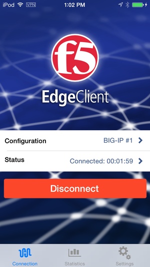 Screenshot F5 BIG on iPhone