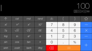 Screenshot Calcbot on iPhone