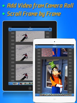 Screenshot Video to Photo Grabber on iPad