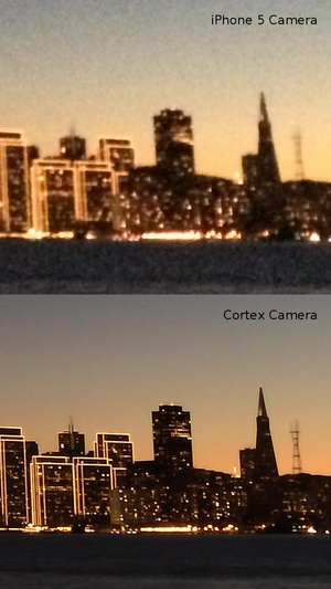 Screenshot Cortex Camera on iPhone