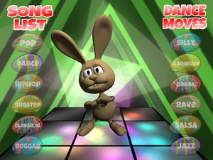Screenshot Dancing Easter Bunny on iPad