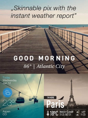 Screenshot InstaWeather on iPad