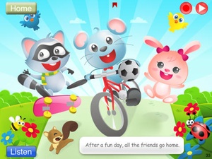 Screenshot Speech with Milo: Interactive Storybook on iPad