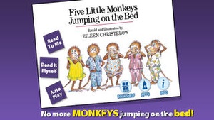 Screenshot Five Little Monkeys Jumping on the Bed on iPhone