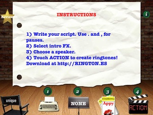 Screenshot ADD RINGTONES Free Text Messages, Caller ID & Alarm Clock Alerts on iPad