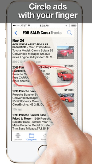 Screenshot Daily, an app for Craigslist (Universal Version) on iPhone