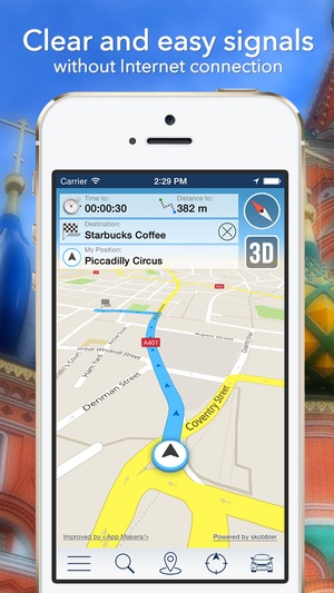 Screenshot Kiev Offline Map + City Guide Navigator, Attractions and Transports on iPhone