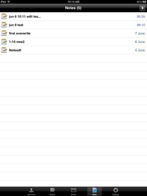 Screenshot Password Secure Manager Lite Free on iPad