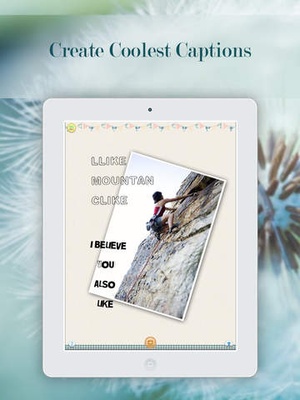 Screenshot Picture Collage on iPad