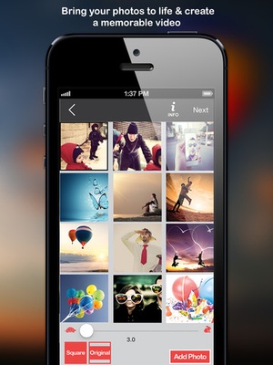Screenshot Veditor: Video editor and movie maker studio for YouTube and Instagram and Vine on iPad