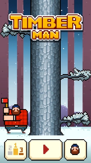 Screenshot Timberman on iPhone