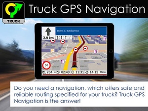 Screenshot Truck GPS Navigation & Maps on iPad