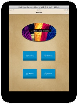 Screenshot XStitcher on iPad
