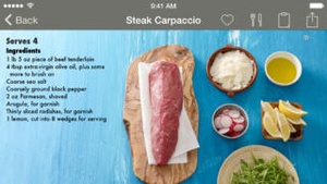 Screenshot The Photo Cookbook on iPhone