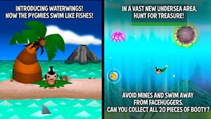 Screenshot Pocket God on iPhone