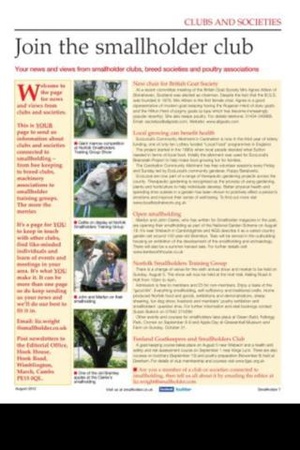 Screenshot Smallholder Magazine on iPhone