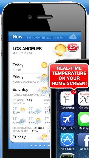 Screenshot Fahrenheit on iPhone