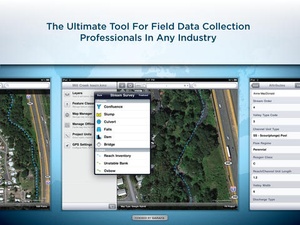 Screenshot GIS Kit on iPad
