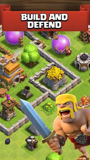 Screenshot Clash of Clans on iPhone