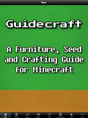 Screenshot Guidecraft on iPad