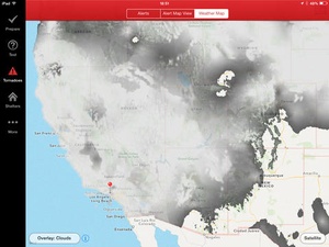 Screenshot Tornado by American Red Cross on iPad