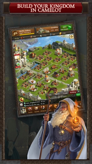 Screenshot Kingdoms of Camelot: Battle for the North ® on iPhone