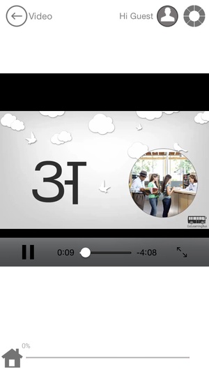 Screenshot Learn Nepali via Videos by GoLearningBus on iPhone
