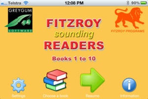 Screenshot Fitzroy Readers Books 1 to 10 on iPhone