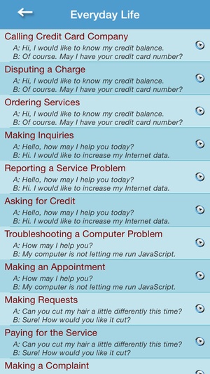Screenshot English Conversation For Intermediate Learner on iPhone