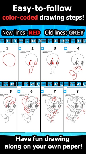 Screenshot How to Draw and Color on iPhone