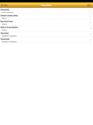 Screenshot EyesHaveIt on iPad