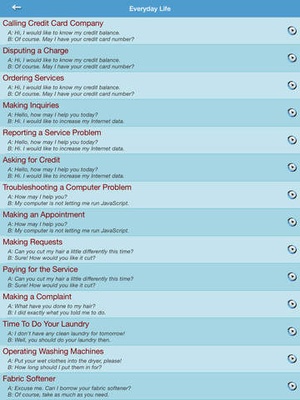 Screenshot English Conversation For Intermediate Learner on iPad