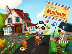 Screenshot Dr. Panda's Mailman on iPad