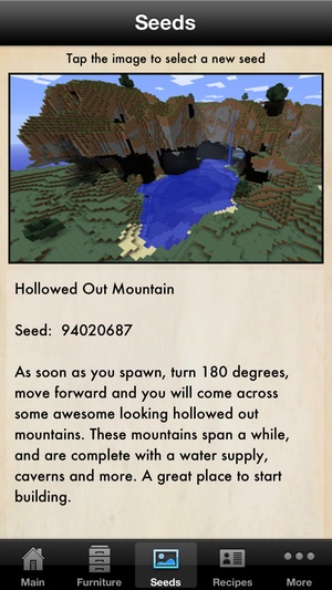 Screenshot Guidecraft on iPhone