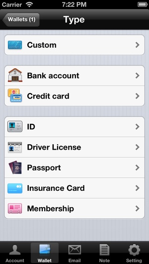 Screenshot Password Secure Manager Lite Free on iPhone