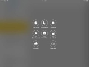 Screenshot Mailbox on iPad