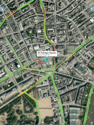 Screenshot We Maps 02 for Google Maps, Street View and Terrain Map on iPad