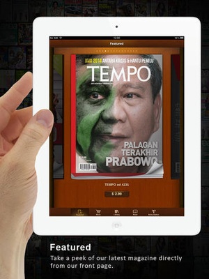 Screenshot Wayang Force Book and Magazine Reader on iPad